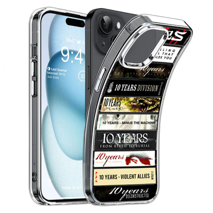 10 Years Albums Cassette Collection Retro Phone Case