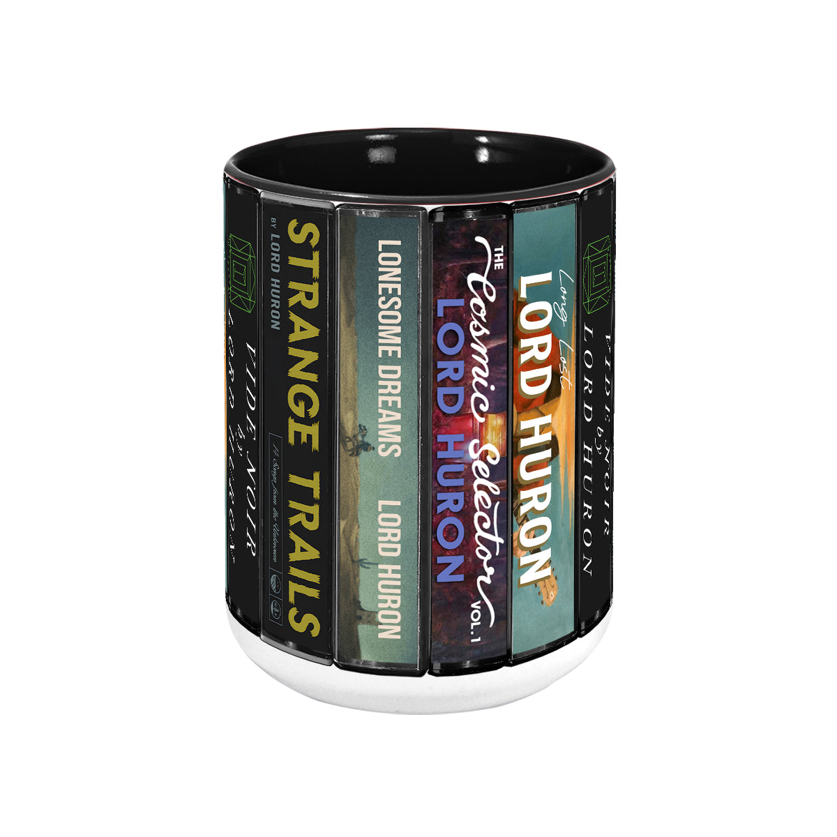 Lord Huron Albums Cassette Collection Retro Accent Mug