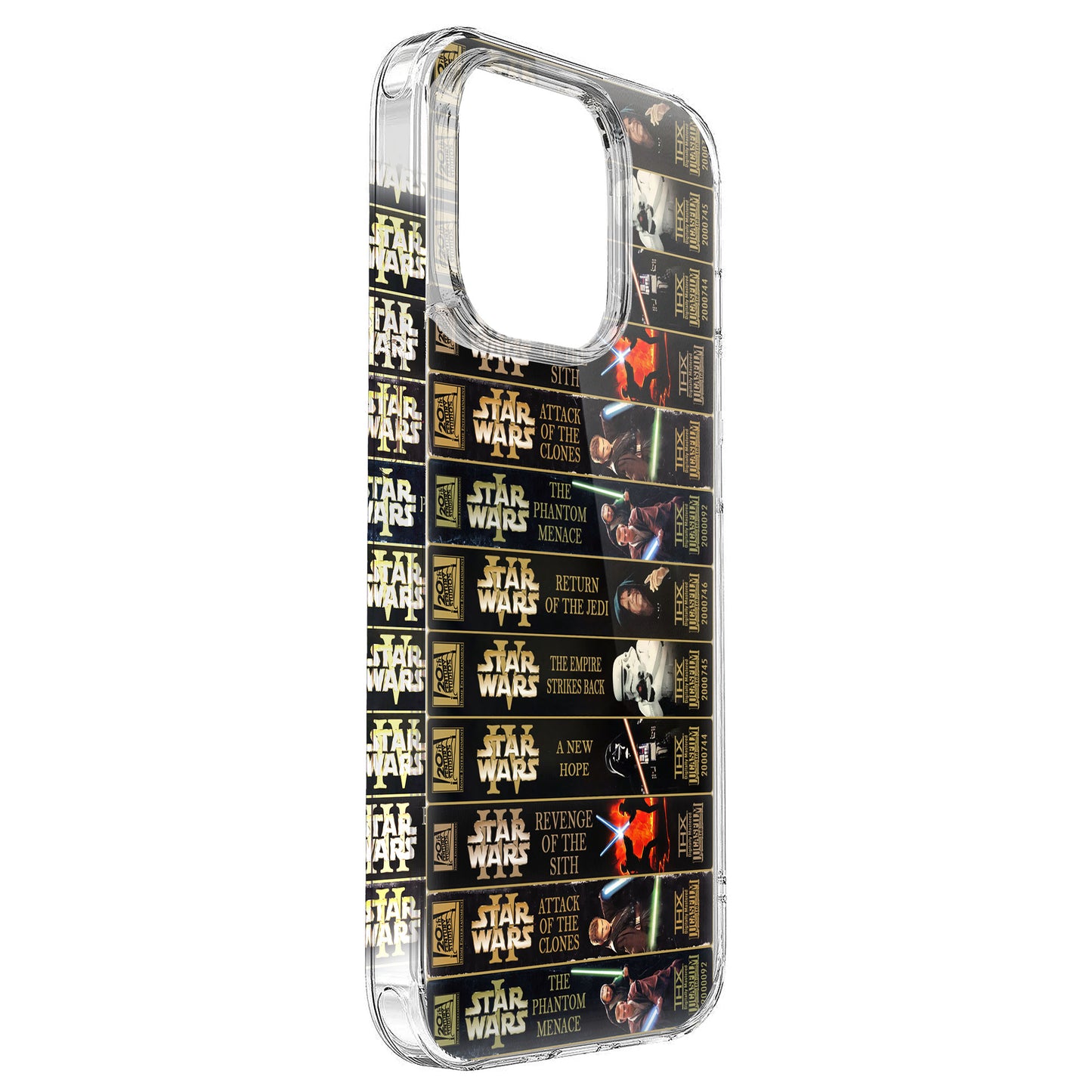 Classic Star Wars VHS Collection Retro Phone Case