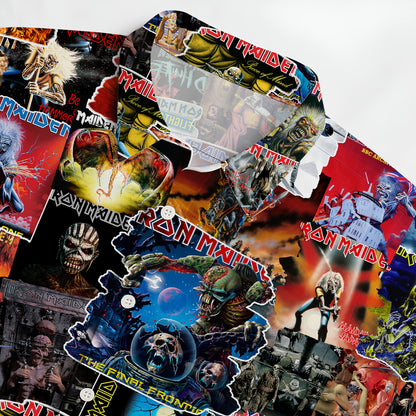 IM Albums Covers Collage Unisex Hawaiian Shirt