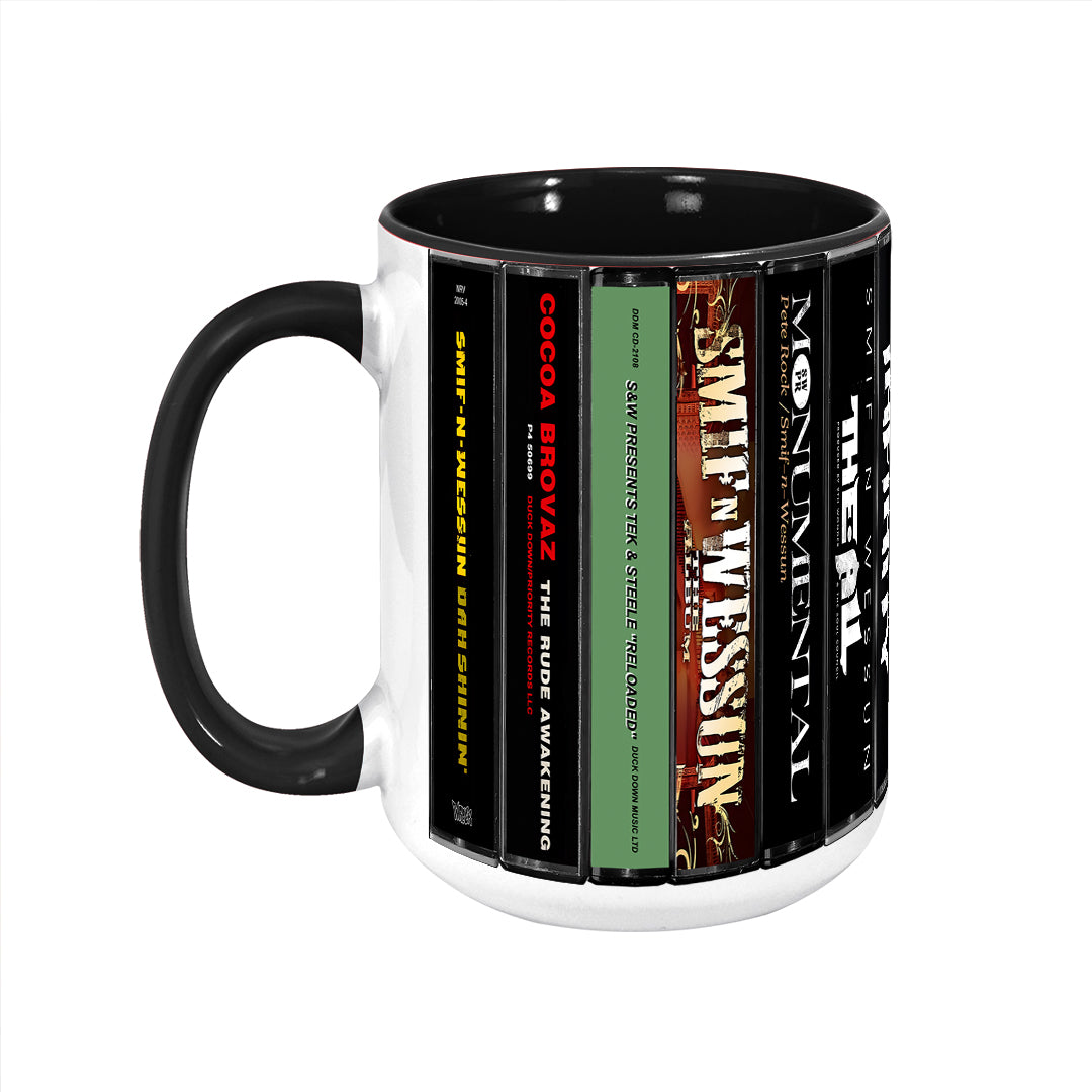 Smif-N-Wessun Albums Cassette Collection Retro Accent Mug
