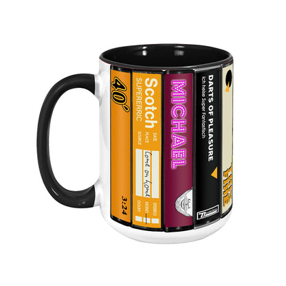 Franz Ferdinand Albums Cassette Retro Collection Accent Mug