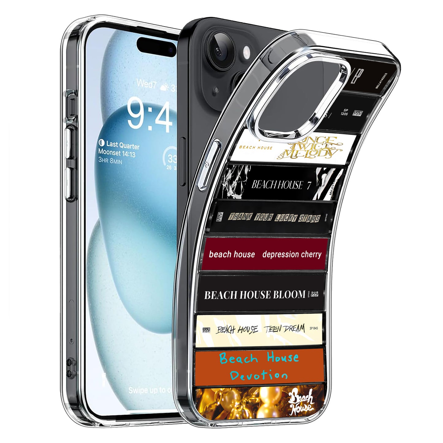 Beach House Albums Cassette Collection Retro Phone Case