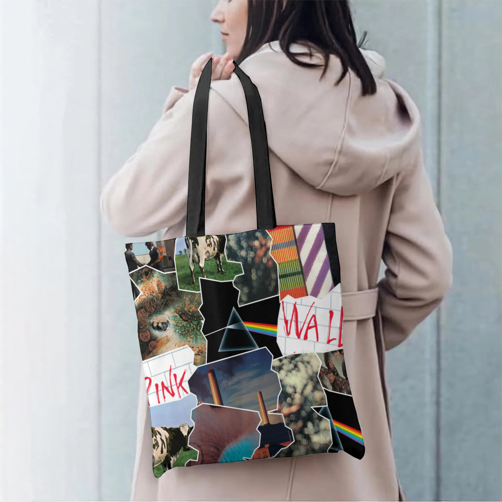 Custom Album Cover Playlist Receipt Tote Bag