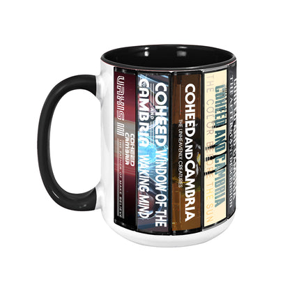 Coheed And Cambria Albums Cassette Collection Retro Accent Mug
