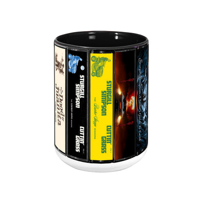 Sturgill Simpson Albums Cassette Collection Retro Accent Mug