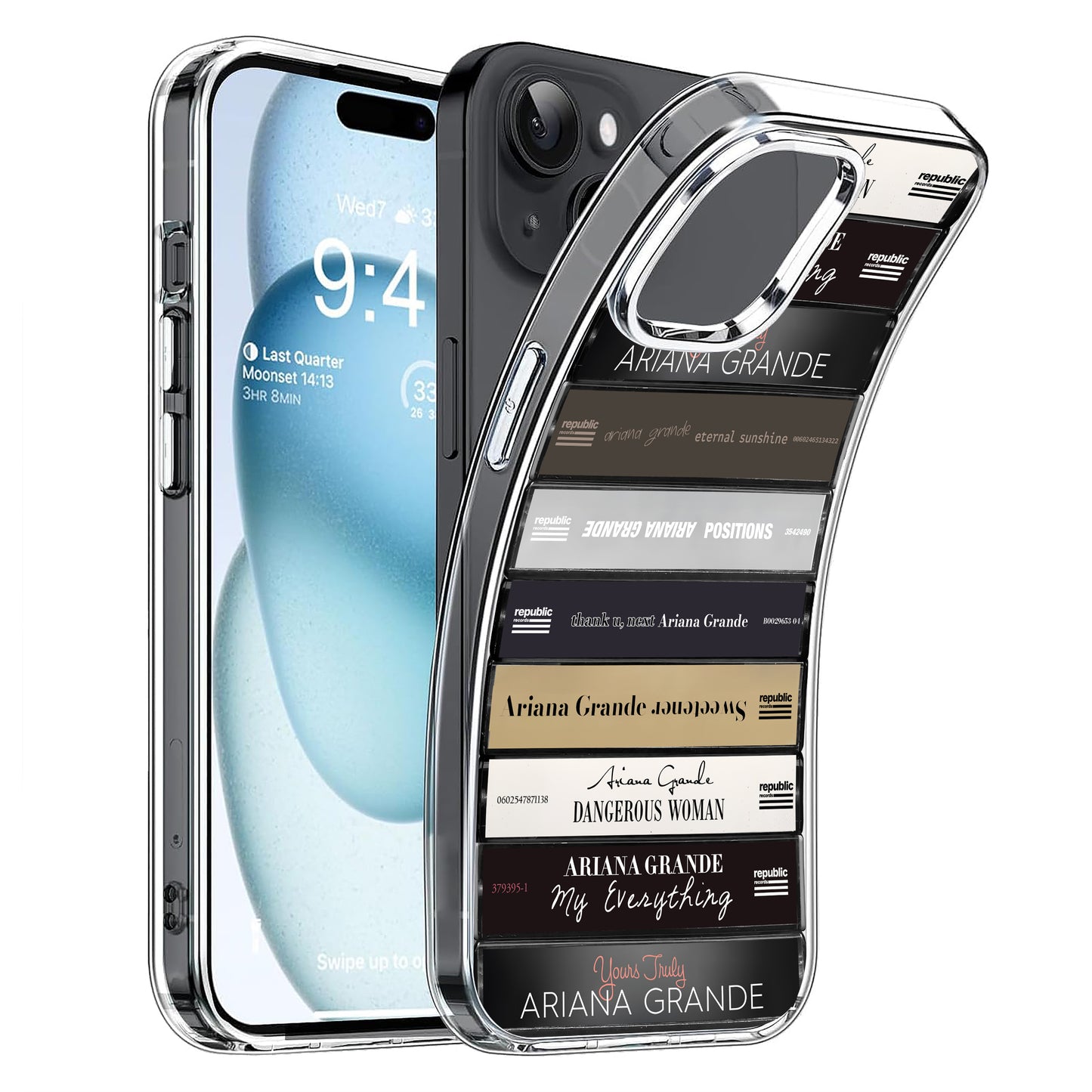 Ariana Grande Albums Cassette Collection Retro Phone Case