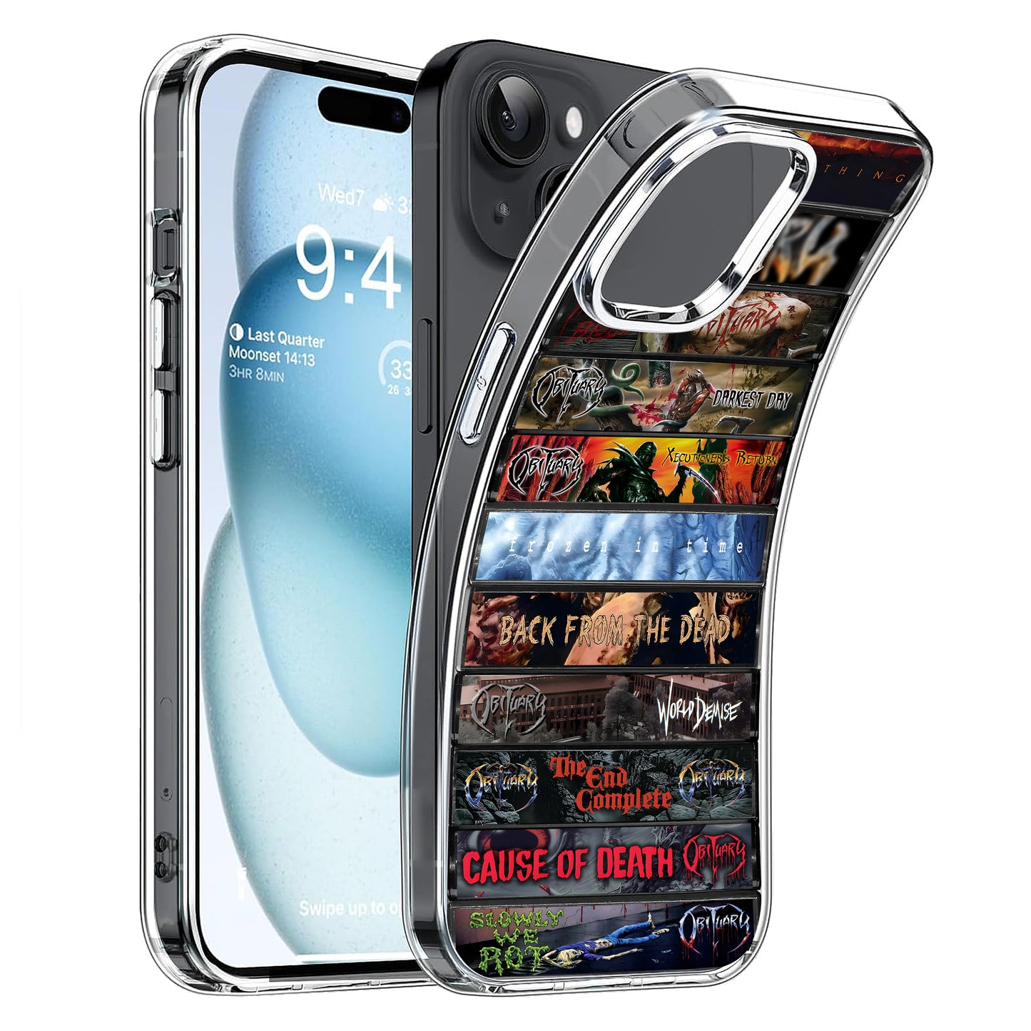 Obituary Albums Cassette Collection Retro Phone Case