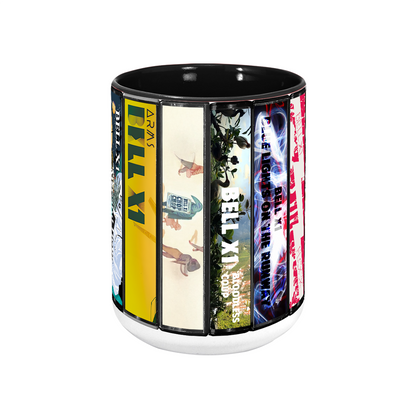 Bell X1 Albums Cassette Collection Retro Accent Mug