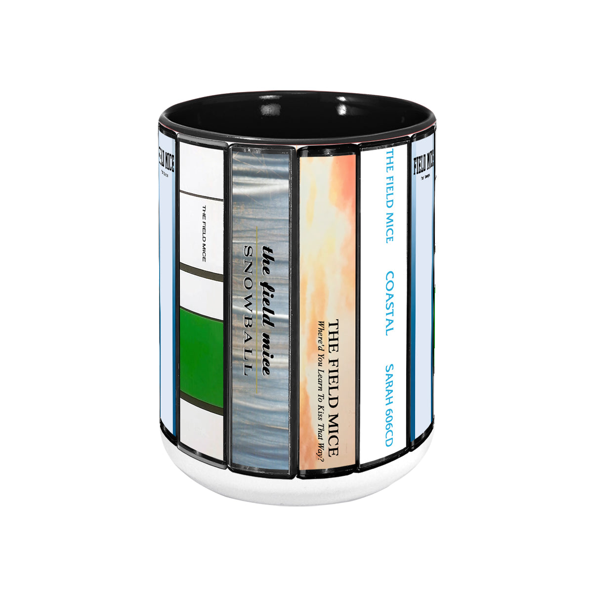 The Field Mice Albums Cassette Collection Retro Accent Mug