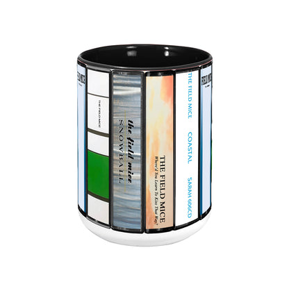 The Field Mice Albums Cassette Collection Retro Accent Mug