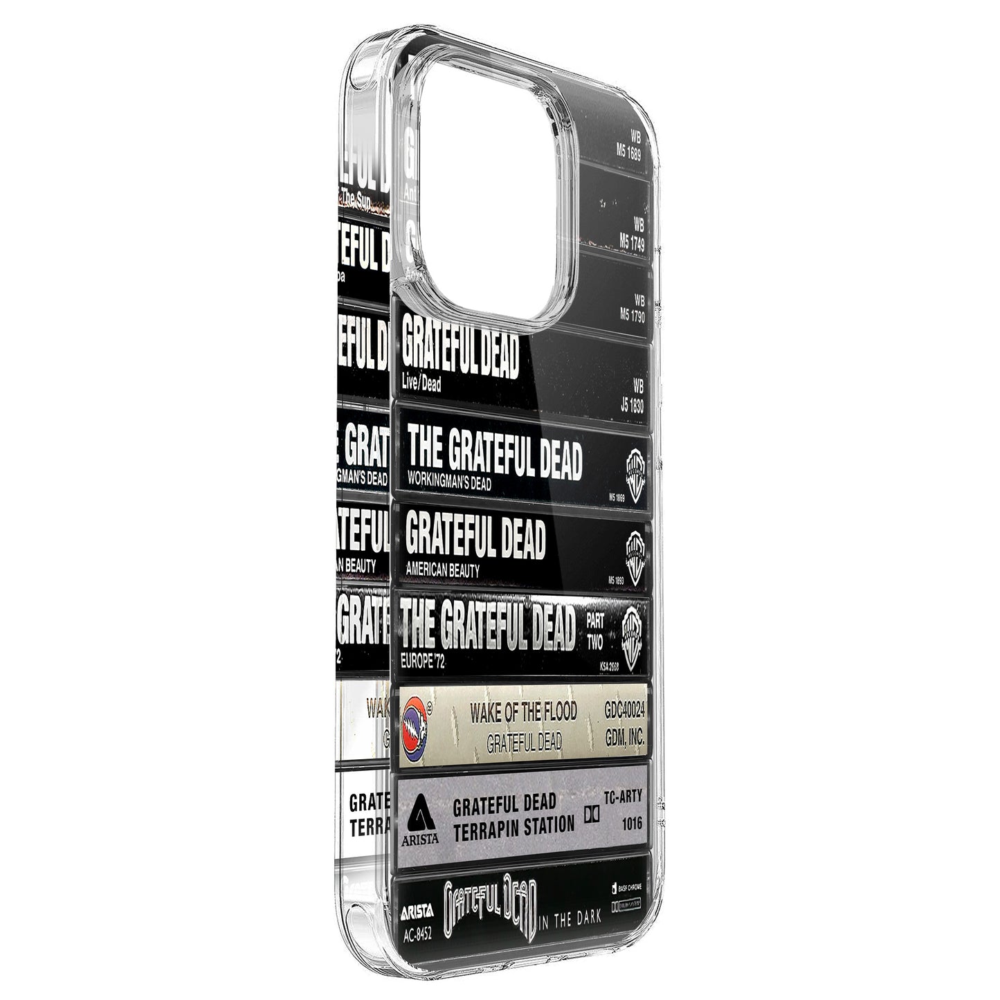 Grateful Dead Albums Cassette Collection Retro Phone Case