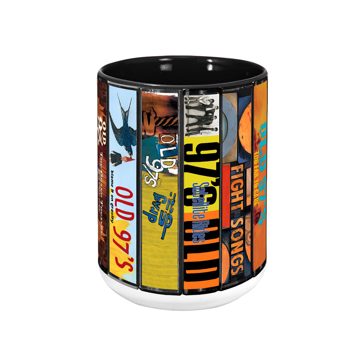 Old 97's Albums Cassette Collection Retro Accent Mug