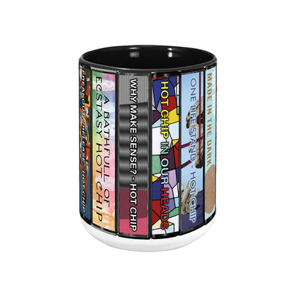 Hot Chip Albums Cassette Collection Retro Accent Mug