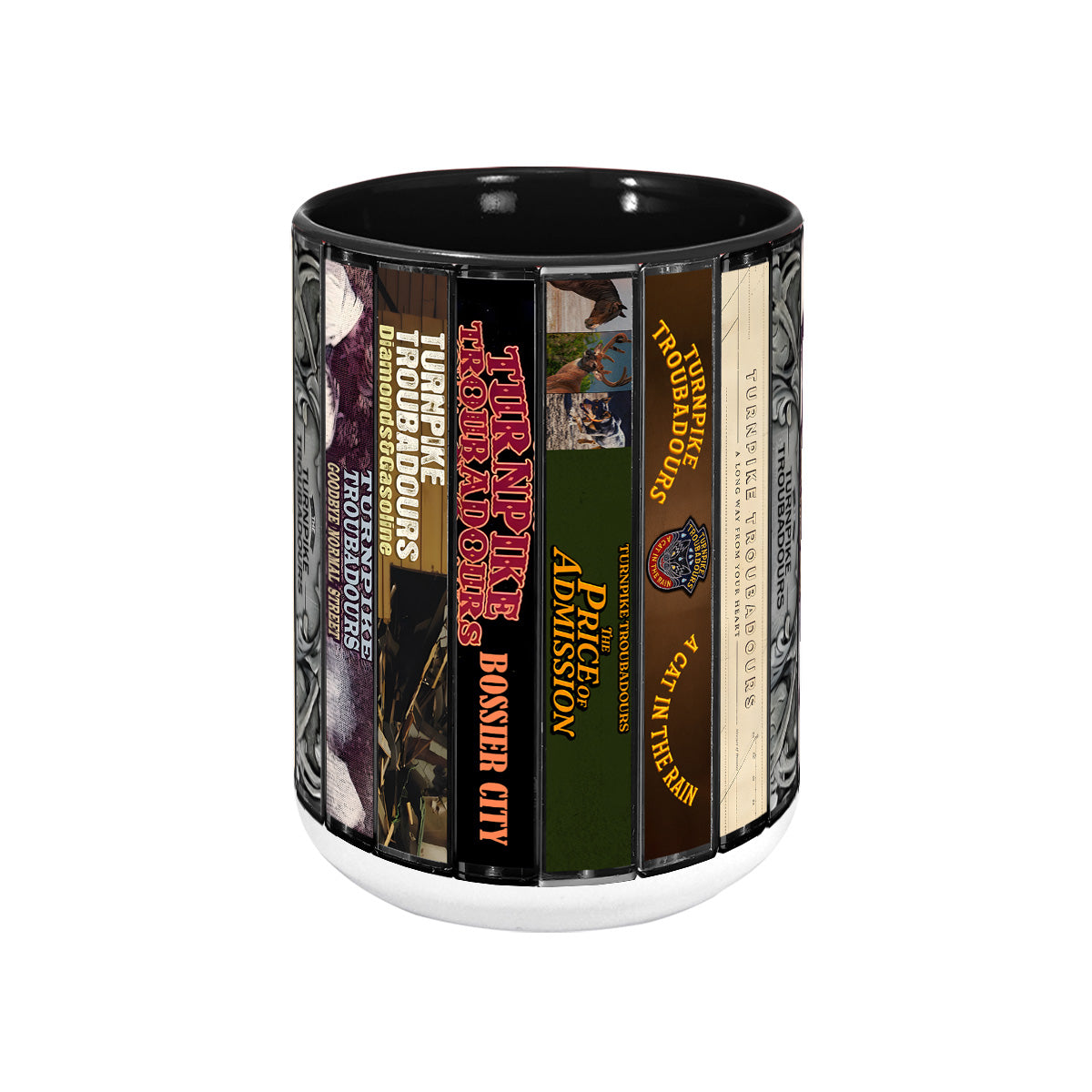 Turnpike Troubadours Albums Cassette Collection Retro Accent Mug