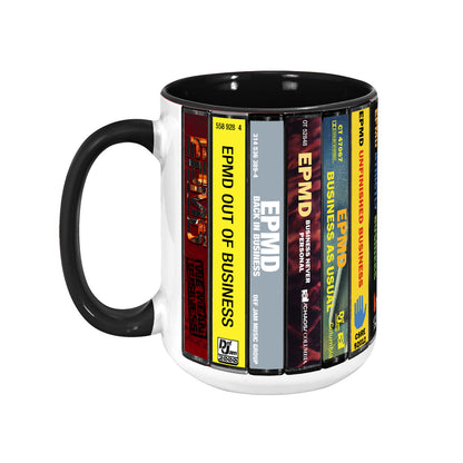 EPMD Albums Cassette Collection Retro Accent Mug