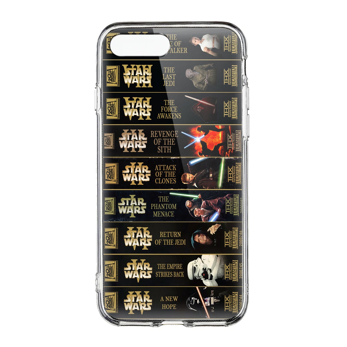 Star Wars VHS Collection Retro Phone Case