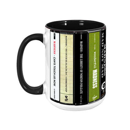 Madness Albums Cassette Collection Retro Accent Mug