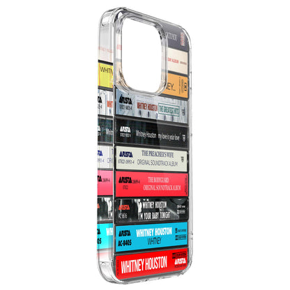 Whitney Houston Albums Cassette Collection Retro Phone Case