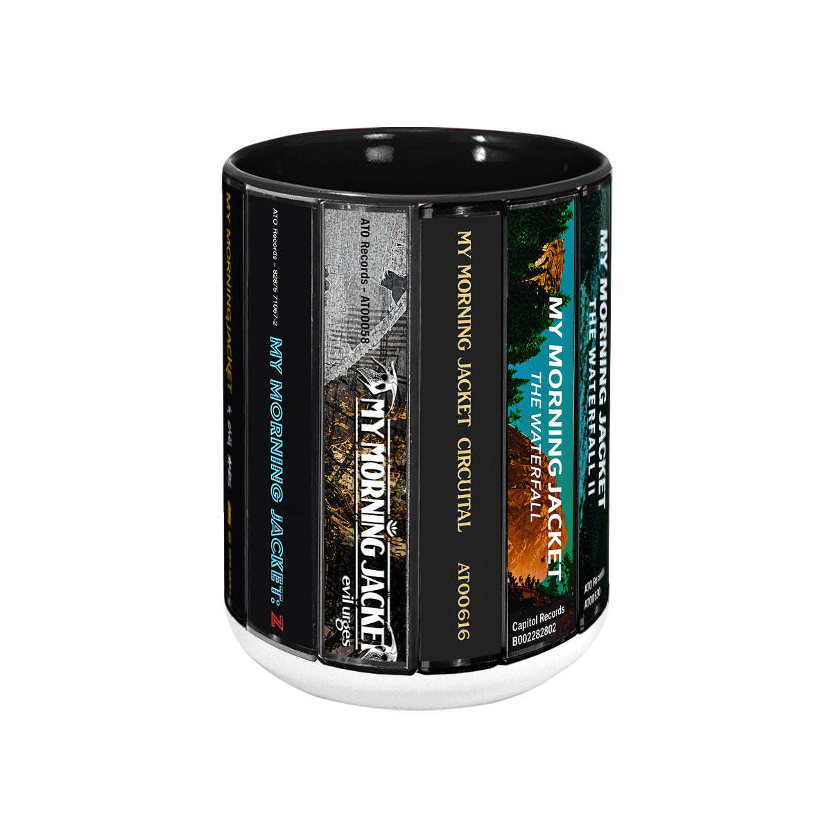 My Morning Jacket Albums Cassette Collection Retro Accent Mug