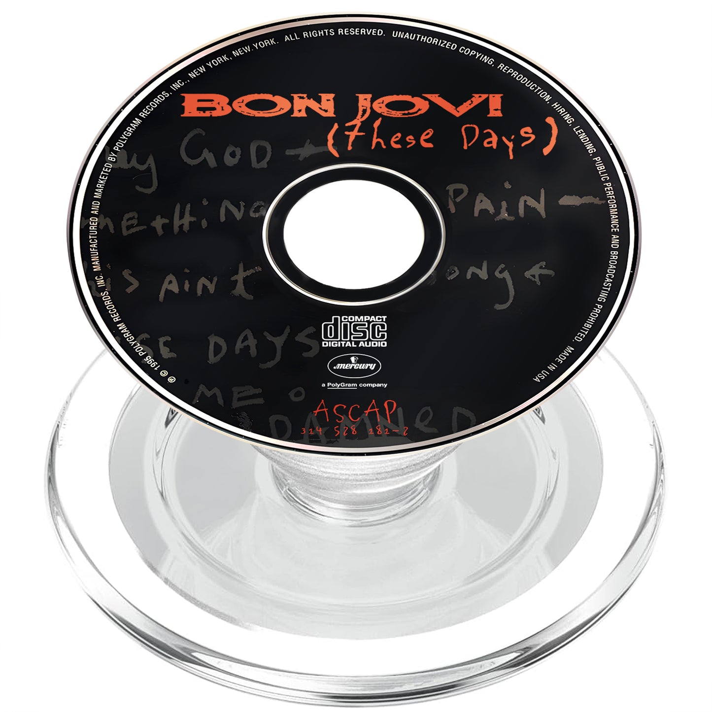 These Days CD Magnetic Phone Grip - Bon Jovi
