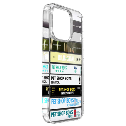 Pet Shop Boys Albums Cassette Collection Retro Phone Case
