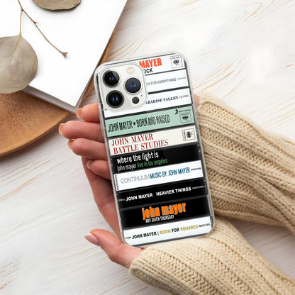 John Maye Albums Cassette Collection Retro Phone Case