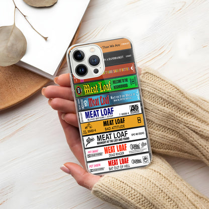 Meat Loaf Albums Cassette Collection Retro Phone Case