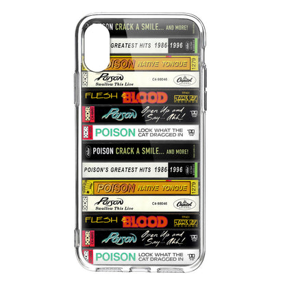 Poison Albums Cassette Collection Retro Phone Case