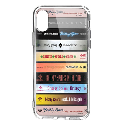 Britney Spears Albums Cassette Collection Retro Phone Case