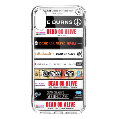 Dead or Alive Albums Cassette Collection Retro Phone Case