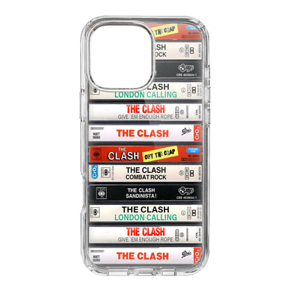 The Clash Albums Cassette Collection Retro Phone Case