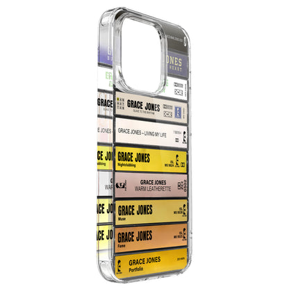 Grace Jones Albums Cassette Collection Retro Phone Case