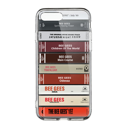 Bee Gees Albums Cassette Collection Retro Phone Case