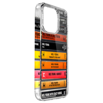 Neil Young Albums Cassette Collection Retro Phone Case