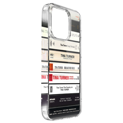Tina Turner Albums Cassette Collection Retro Phone Case