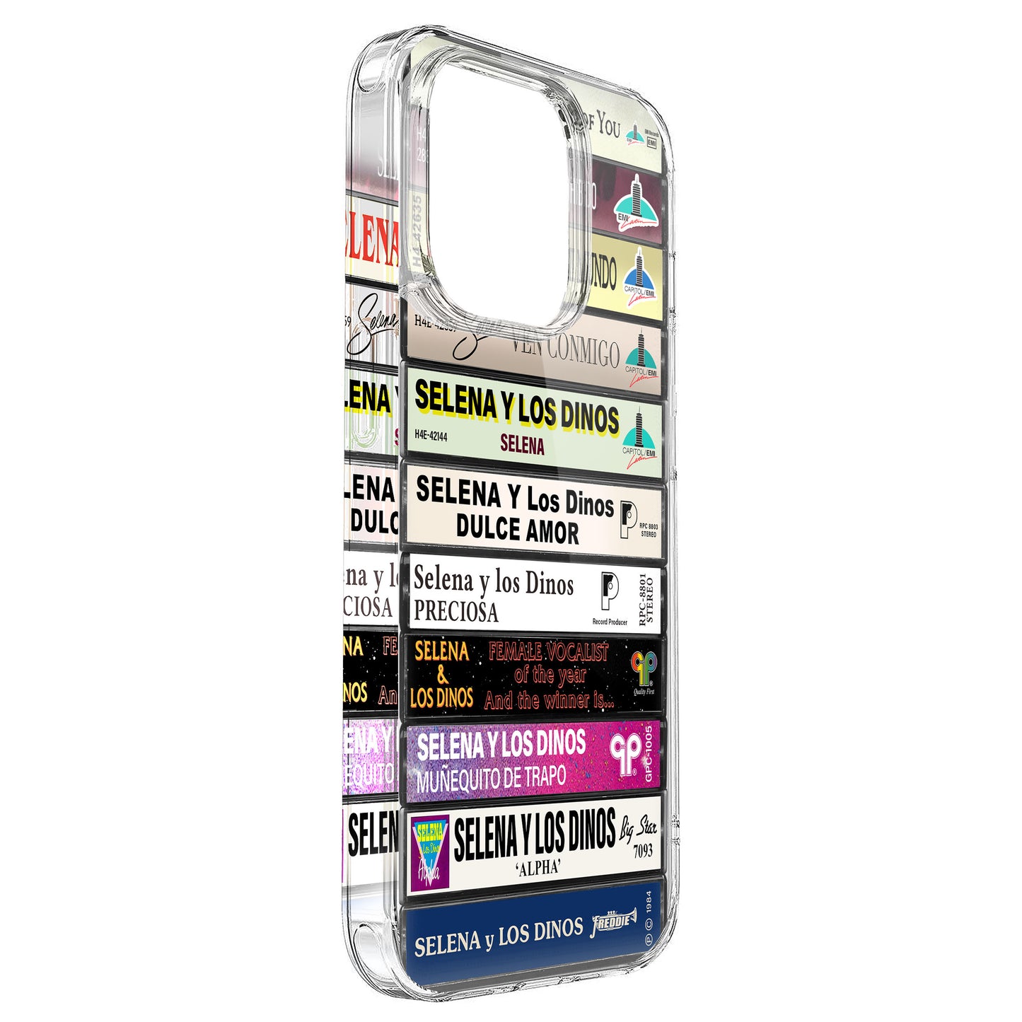 Selena Albums Cassette Collection Retro Phone Case