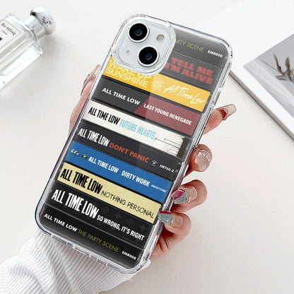 All Time Low Albums Cassette Collection Retro Phone Case