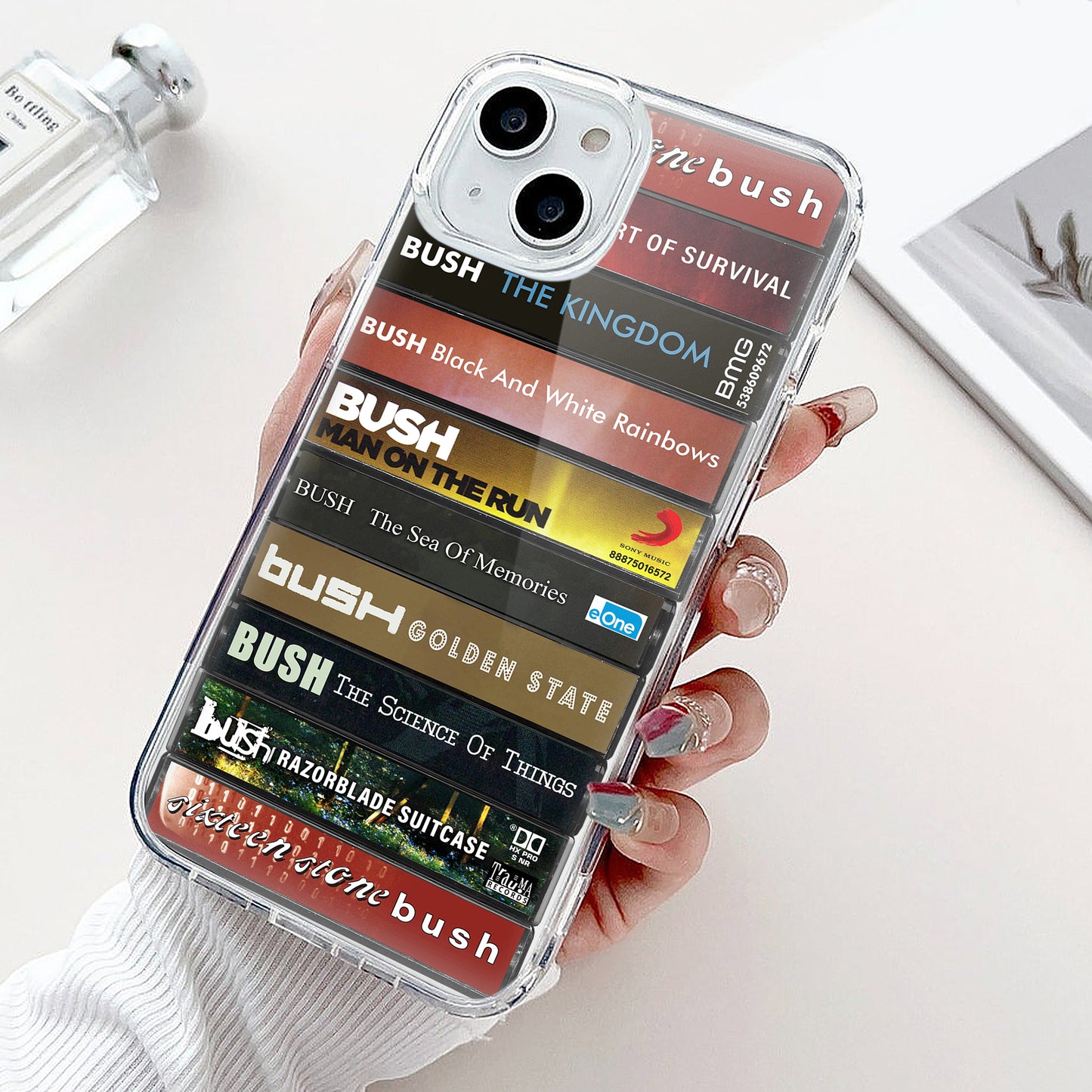 Bush Albums Cassette Collection Retro Phone Case