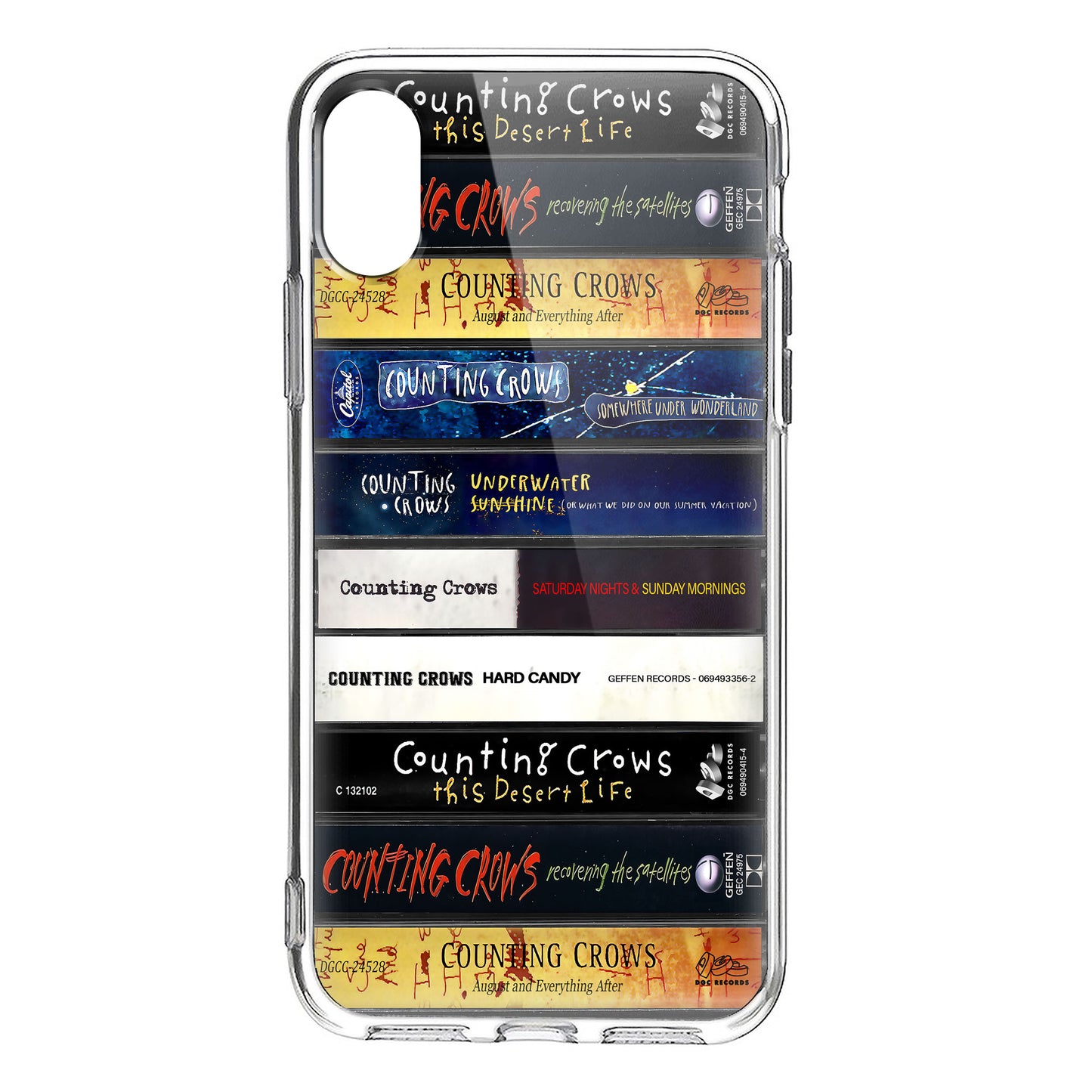 Counting Crows Albums Cassette Collection Retro Phone Case