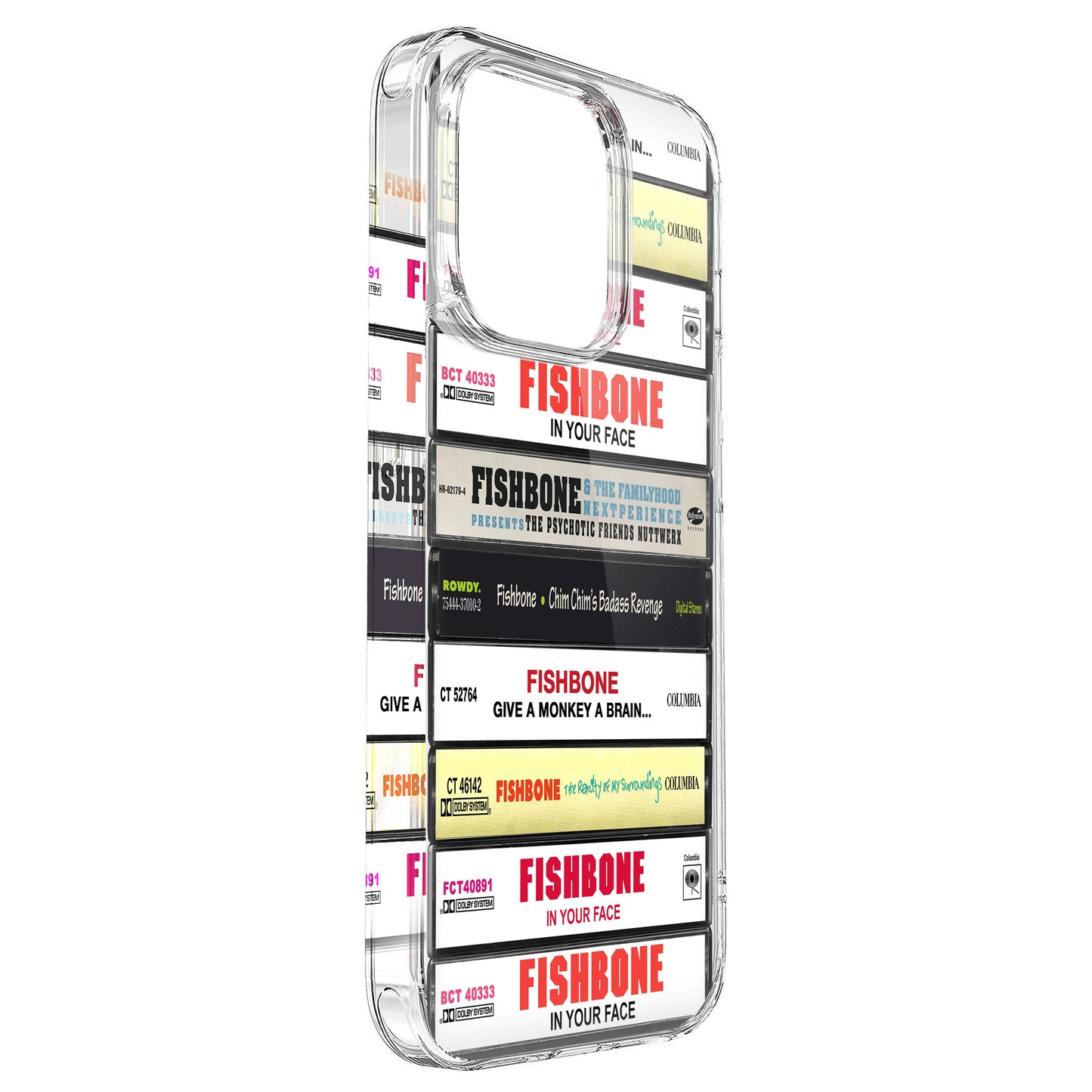 Fishbone Albums Cassette Collection Retro Phone Case