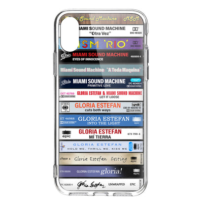 Miami Sound Machine Albums Cassette Collection Retro Phone Case