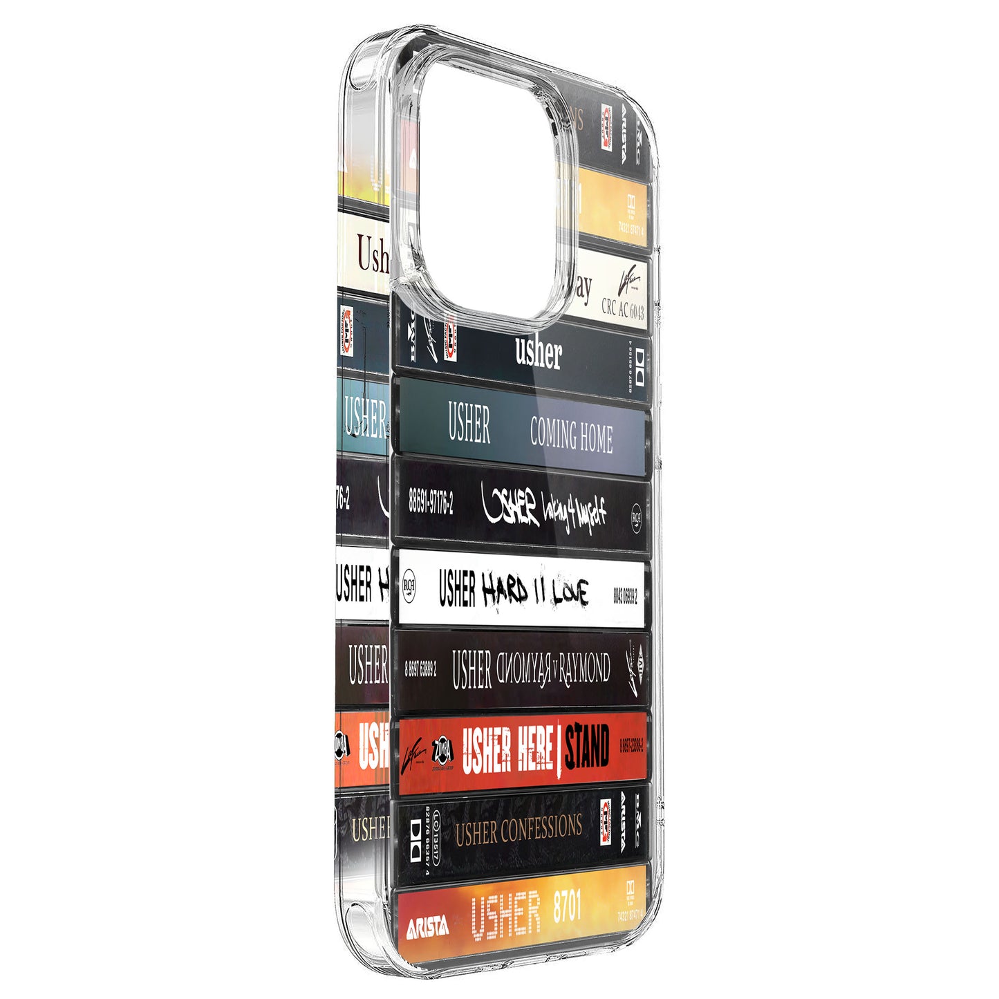 Usher Albums Cassette Collection Retro Phone Case