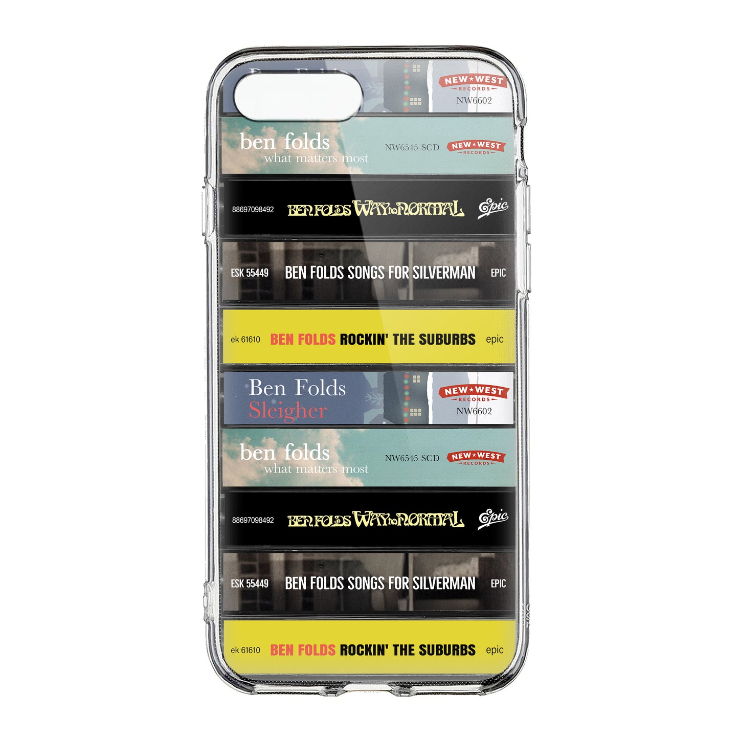 Ben Folds Albums Cassette Collection Retro Phone Case