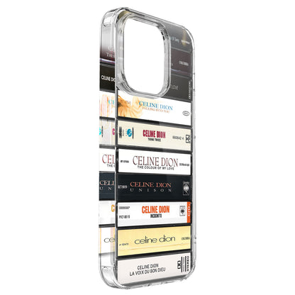 C��line Dion Albums Cassette Collection Retro Phone Case