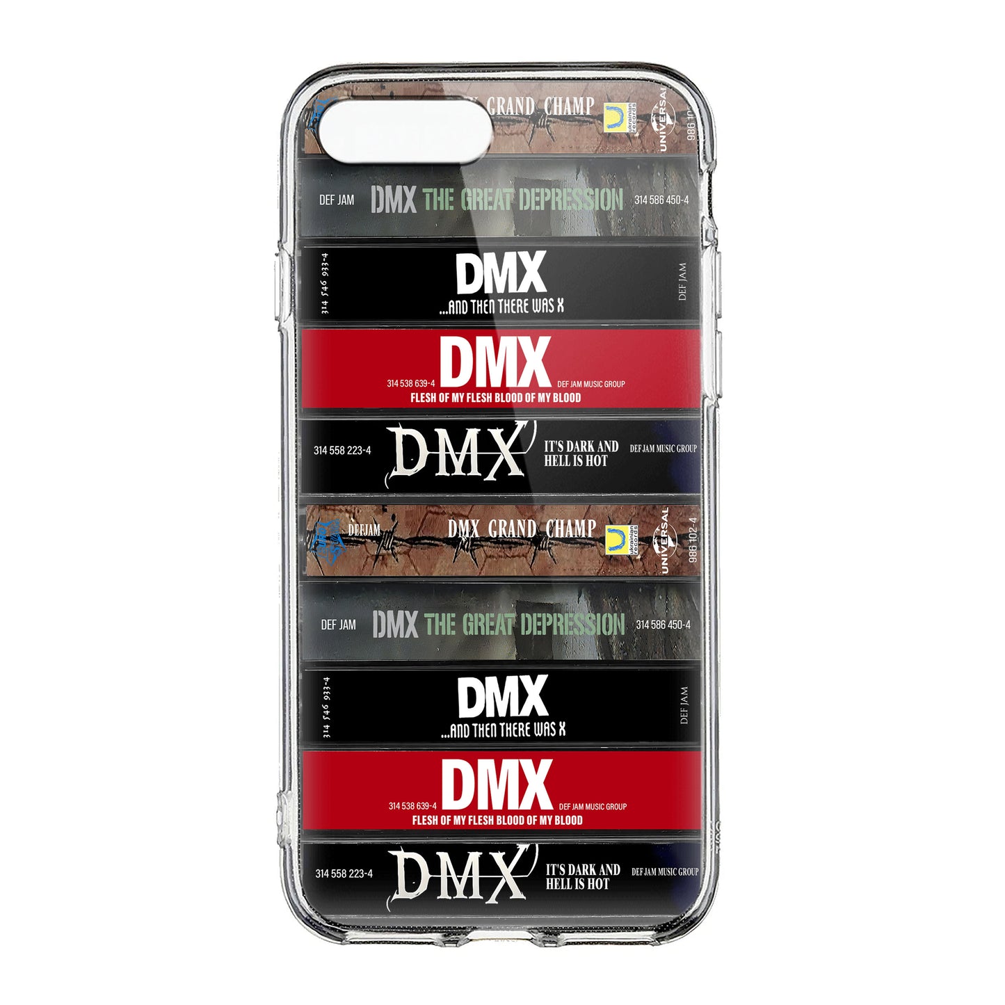DMX Albums Cassette Collection Retro Phone Case