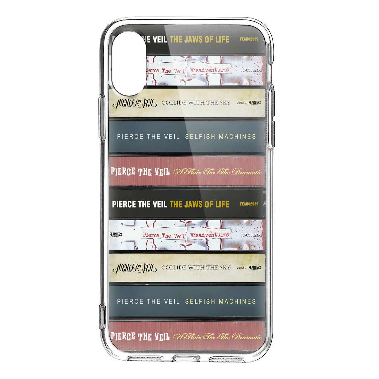 Pierce The Veil Albums Cassette Collection Retro Phone Case