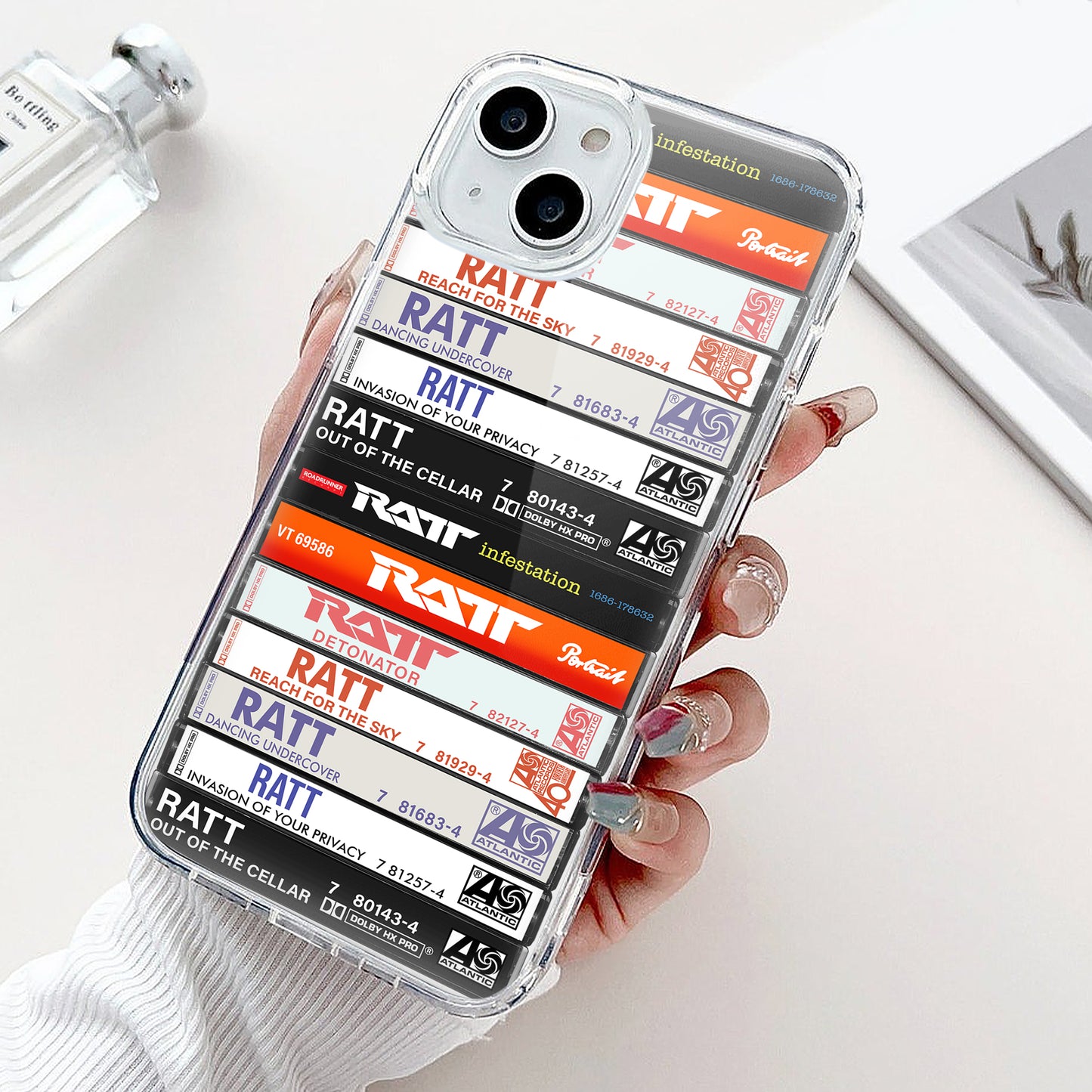 Ratt Albums Cassette Collection Retro Phone Case