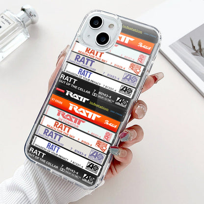 Ratt Albums Cassette Collection Retro Phone Case