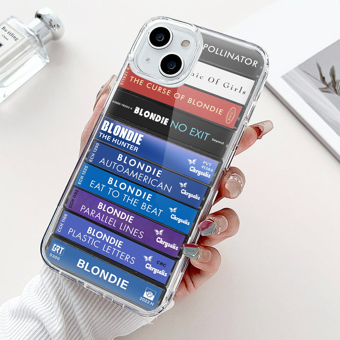 Blondie Albums Cassette Collection Retro Phone Case
